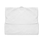 HUGME Cotton hooded baby towel White