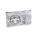 KIDDO Pencil case with markers Bright royal