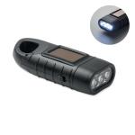 SLUZ Solar-Dynamo-Taschenlampe Schwarz