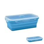 KOLAPSO Collapsible silicone lunch box Light blue