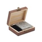 ABERDEEN 9 stone ice cube set in box Timber