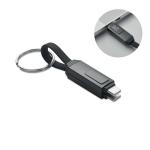 KEYSTO 60W charging cable keyring Black