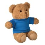 JACKIE Teddy bear with t-shirt 23 cm Aztec blue
