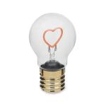 LUMIGLOW LED decorative bulb Neon fuchsia