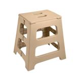 JAK Tragbarer, klappbarer Hocker Beige
