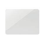 MAGREC 75 Rectangular magnet in PVC White