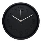 MURO Wanduhr aus PP Schwarz