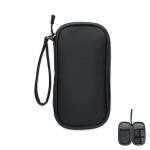 ALLTHERE Tech organiser pouch 600D RPET Black