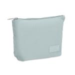 CORDY T Kosmetiktasche Kord-Polyester Hellblau