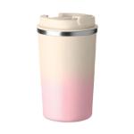 BRACE GRADIENT Doppelwandiger Becher 350 ml Creme