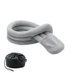 WRAP IT Bendable roll travel pillow Convoy grey