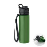 LETT Foldable silicone sports bottle Dark green