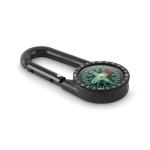 CHACO Outdoor compass with carabiner Black