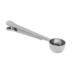 SPOONCOOP Dosierlöffel mit Klemme Silber