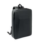 NOVIX 15" Hartschalen-RPET-Rucksack Schwarz