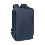 BOSTON 15" Laptop-Jacquard-Rucksack Blau