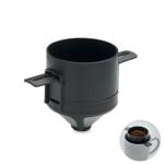 Wiederverwendbarer Kaffeefilter Schwarz