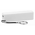 POWER MATE Slim PowerBank 2200 mAh     -22 Weiß