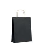 PAPER TONE M Medium Gift paper bag  90 gr/m² Black