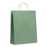 PAPER TONE L Large Gift paper bag 90 gr/m² Green