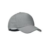 NAIMA CAP 5 PANEL HEMP CAP 370 GR/M² Convoy grey