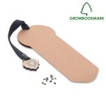 GROWBOOKMARK™ Lesezeichen Kiefersamen Beige