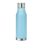 GLACIER RPET Trinkflasche RPET 600ml Transparent hellblau