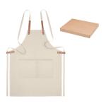 NAGPUR Organic cotton apron 340 gr/m² Fawn