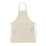 RAIPUR Organic cotton apron 200 gr/m² Fawn