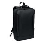 SINGAPORE Laptop backpack in 300D RPET Black