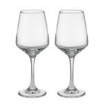 CHEERS Set mit 2 Weingläsern Transparent