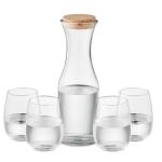 PICCADILLY Set of recycled glass drink Transparent