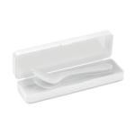 RIGATA Cutlery set recycled PP White