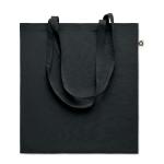 ZOCO COLOUR Recycled cotton shopping bag Black