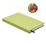GROW A5 recycled page notebook Lime