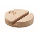 GROW ROUND STAND Birch Wood phone stand Timber