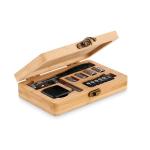 FUROBAM 13 piece tool set, bamboo case Timber