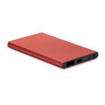 POWERFLAT C 4000 mAh Power Bank Type C Burgundy