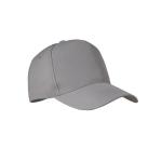 SENGA Rpet cap 5 panels 210g/m² Grau