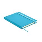 ARPU Recycled Leather A5 notebook Turqoise