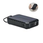 DYA 8000 mAh solar dynamo charger Black