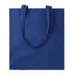 TURA COLOUR Organic cotton shopping bag EU Aztec blue