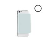 DOUBLETIC Magnetic Powerbank 5000mAh 15W Light blue