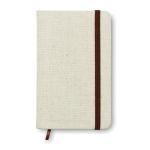 A6 canvas notebook lined Fawn
