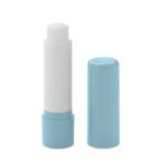 VEGAN GLOSS Vegan lip balm in recycled ABS Light blue