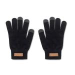 DACTILE Touchscreen Handschuhe RPET Schwarz