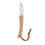 BLADEKORK Foldable knife with cork Fawn