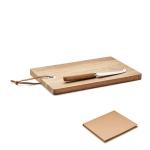 OSTUR LARGE Acacia wood cheese board set Timber