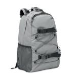 BRIGHT SPORTBAG Reflektierender Rucksack 190T Silber matt