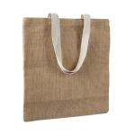 JUHU Jute Einkaufstasche Beige